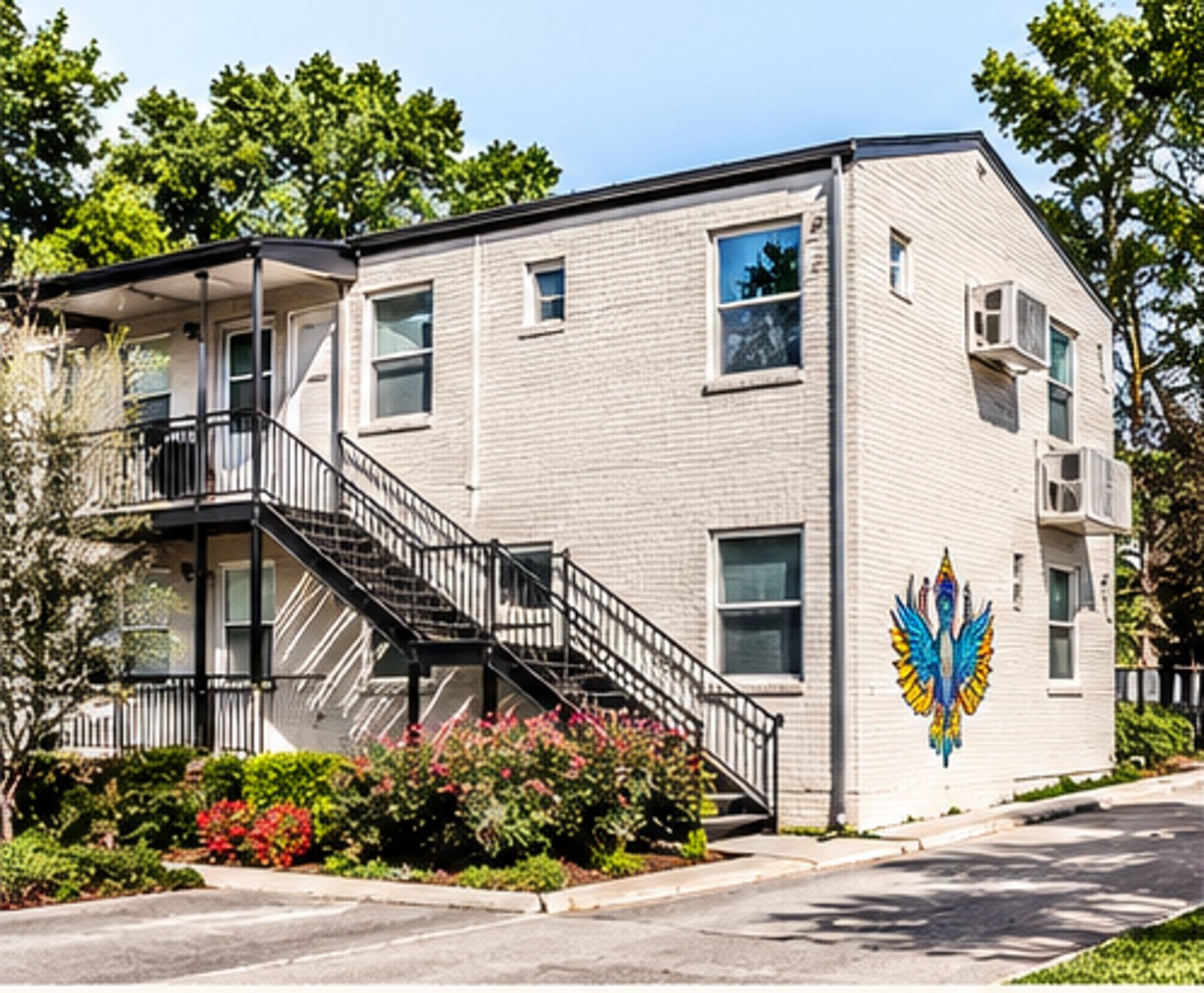 Exterior of East Nashville Flats
